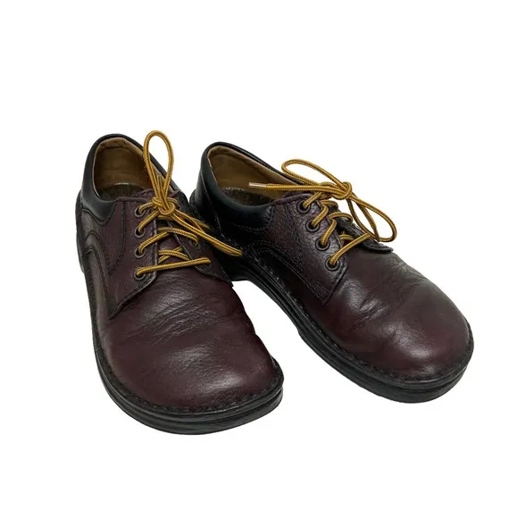 Men's Birkenstock Footprints Brown Leather Oxford Shoes 8