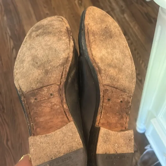 Men's Black Leather Gucci Loafers