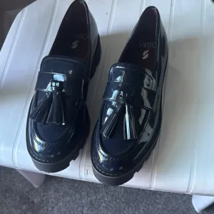 Men's Black Tassel Loafers