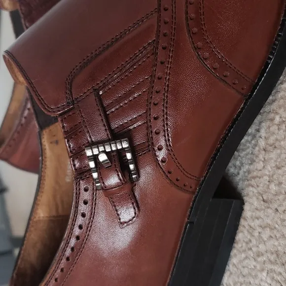 Men's Brass Boot Leather Dress Shoes