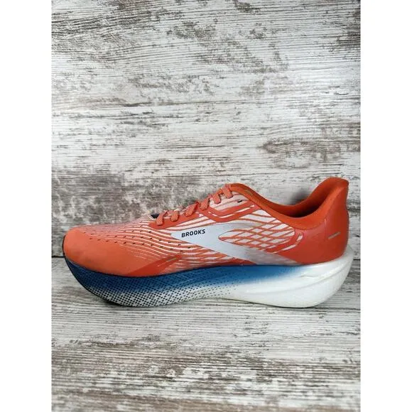 Men's Brooks Hyperion Max Orange Running Shoes Sz 10D Athletic Gym EUC!