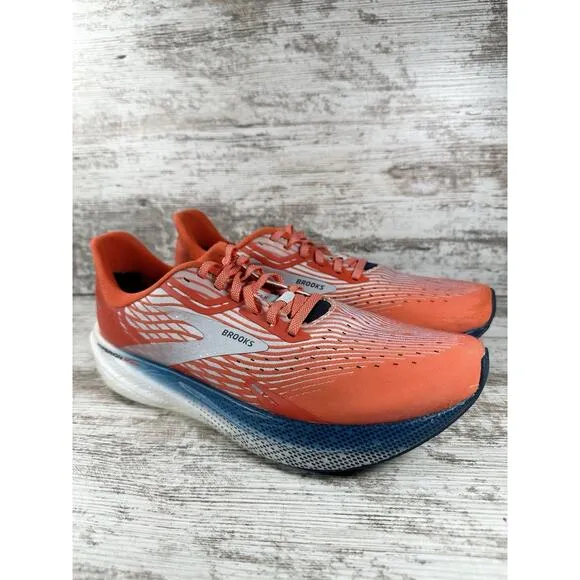 Men's Brooks Hyperion Max Orange Running Shoes Sz 10D Athletic Gym EUC!