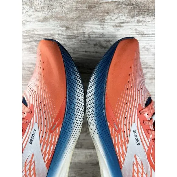 Men's Brooks Hyperion Max Orange Running Shoes Sz 10D Athletic Gym EUC!
