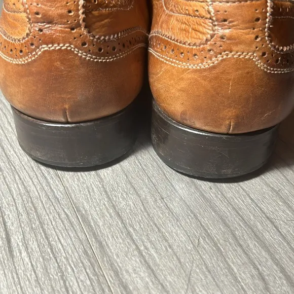 Men’s designer leather shoes, Sz 44