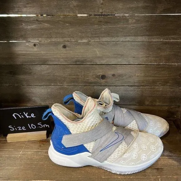 Mens Nike Lebron Soldier‎ XII 7 Light Bone Basketball Shoes Sneakers Size 10.5 M