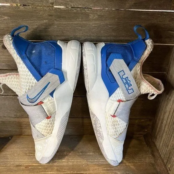 Mens Nike Lebron Soldier‎ XII 7 Light Bone Basketball Shoes Sneakers Size 10.5 M