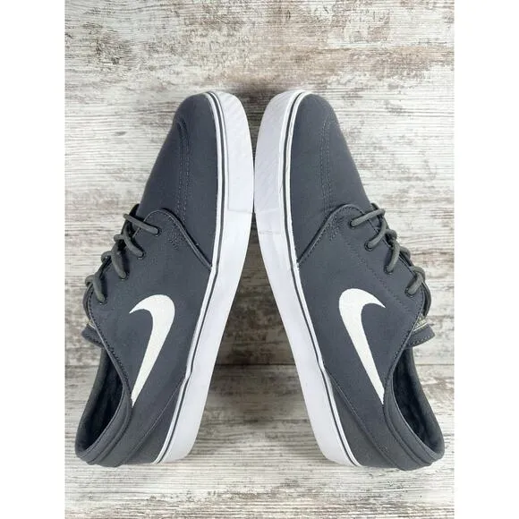 Men's Nike SB Stefan Janoski Gray Canvas Sneakers Sz 13 Athletic