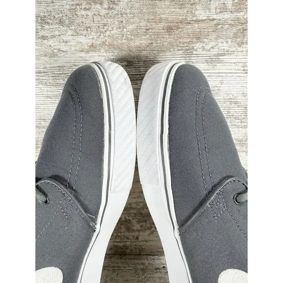 Men's Nike SB Stefan Janoski Gray Canvas Sneakers Sz 13 Athletic