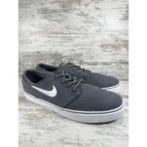 Men's Nike SB Stefan Janoski Gray Canvas Sneakers Sz 13 Athletic