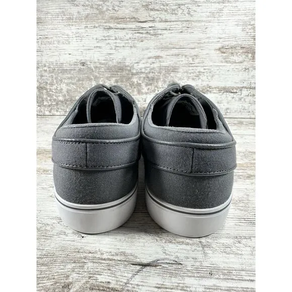 Men's Nike SB Stefan Janoski Gray Canvas Sneakers Sz 13 Athletic