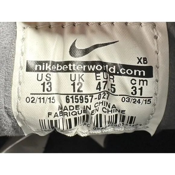 Men's Nike SB Stefan Janoski Gray Canvas Sneakers Sz 13 Athletic