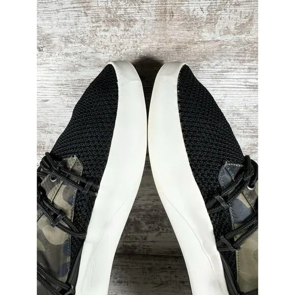 Men's Pajar Canada Exo Light Lace-Up Black/Green Camo Sneakers Sz 13