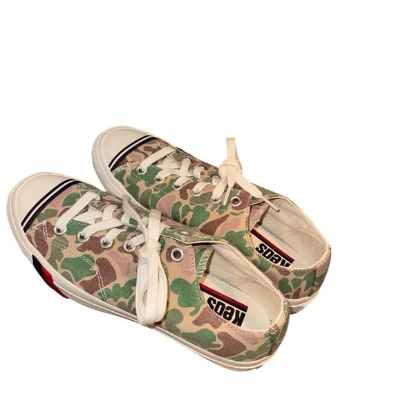 Men's Pro-Keds Sneakers, Size 7 Green Camo