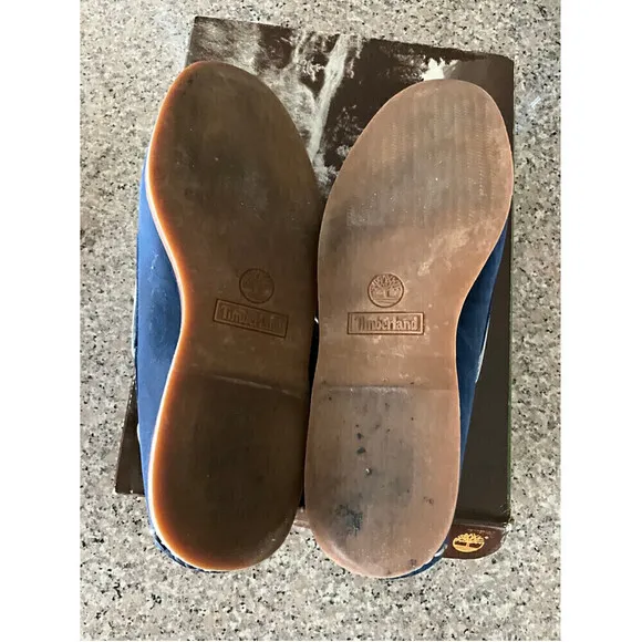 MEN’S Timberland Blue Boat Shoes Size 12