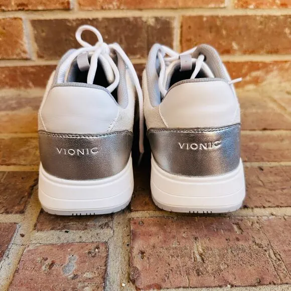 Men's Vionic Light Grey Athletic Sneakers