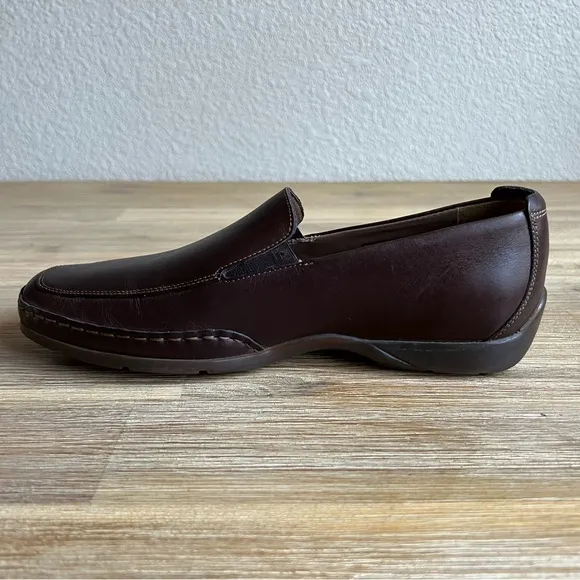 Mephisto Edlef Loafers Men's Size 7 Brown  Leather Slip-On Casual Driving Shoes