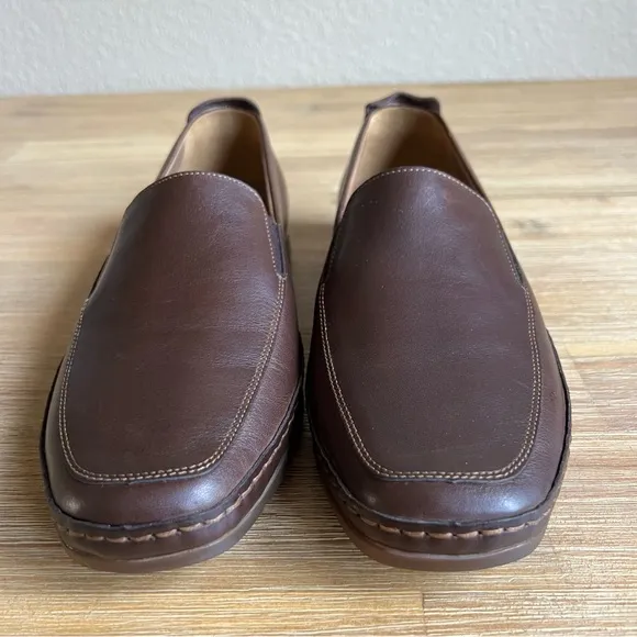 Mephisto Edlef Loafers Men's Size 7 Brown  Leather Slip-On Casual Driving Shoes
