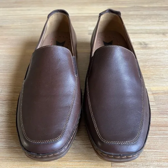 Mephisto Edlef Loafers Men's Size 7 Brown  Leather Slip-On Casual Driving Shoes