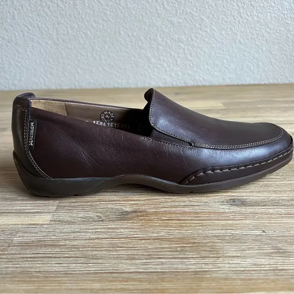 Mephisto Edlef Loafers Men's Size 7 Brown  Leather Slip-On Casual Driving Shoes