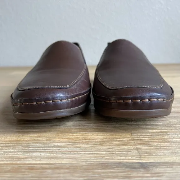Mephisto Edlef Loafers Men's Size 7 Brown  Leather Slip-On Casual Driving Shoes