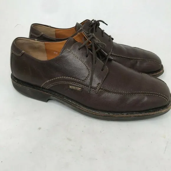Mephisto Men's Leather Gaetan Oxford Lace Up Shoes