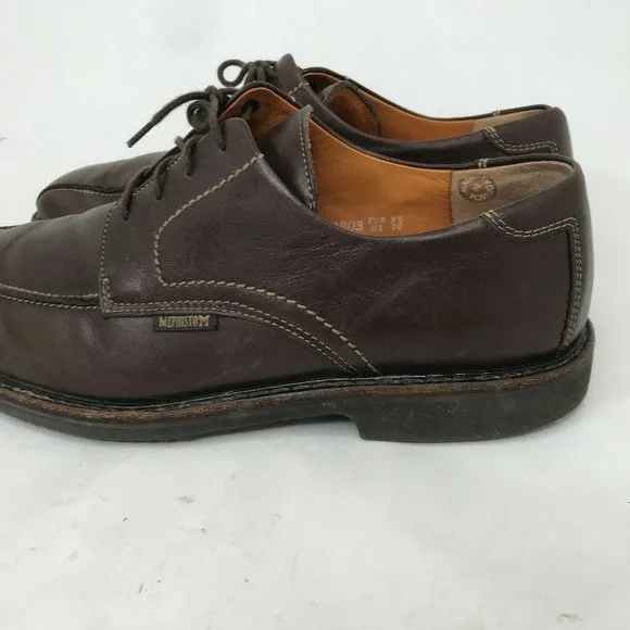 Mephisto Men's Leather Gaetan Oxford Lace Up Shoes
