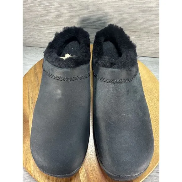 Merrell Womens Size 10  Encore Ice 4 Black Clogs Mules Slip On Shoes