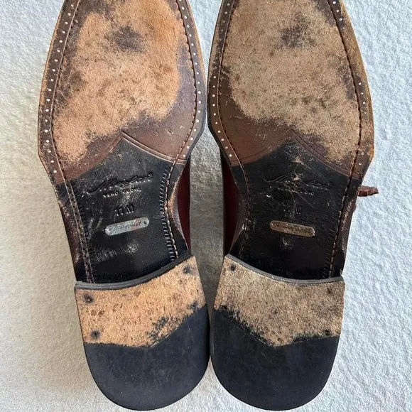 Mezlan Alligator Lace Up Brown Spain Shoes MEN'S  Size 11 M exotic Leather Shoes