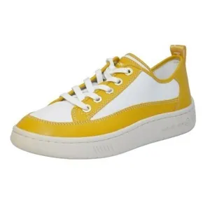 Michael Kors Shea Lace Up Sneaker Shoes on Yellow Size US 9