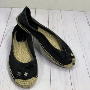 Michael Michael Kors espadrille black flats