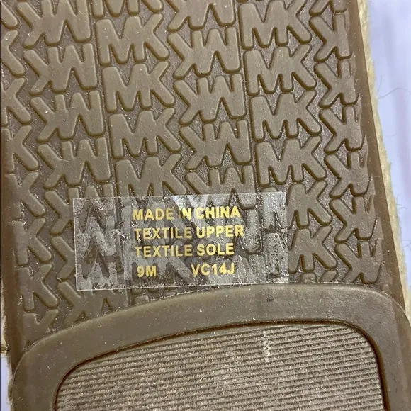 Michael Michael Kors espadrille black flats