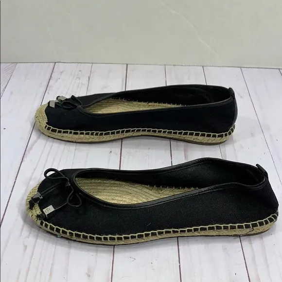 Michael Michael Kors espadrille black flats