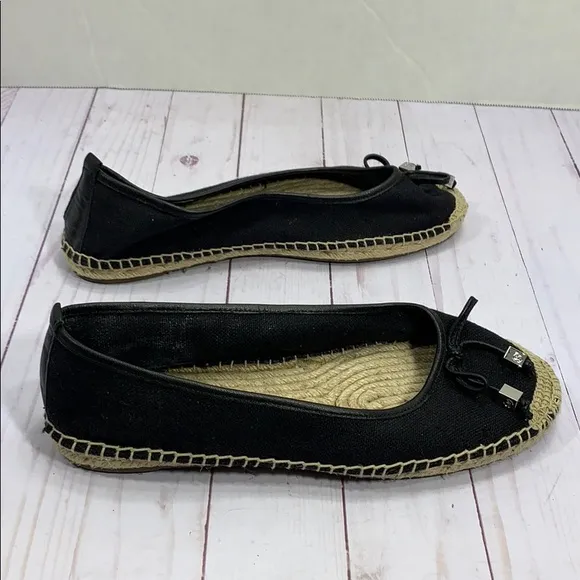 Michael Michael Kors espadrille black flats