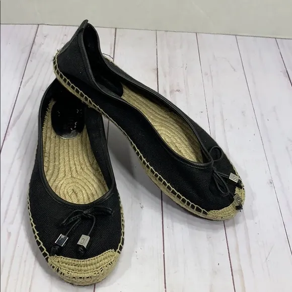 Michael Michael Kors espadrille black flats