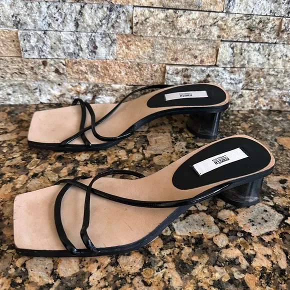 Miista Ellie Ocean Leather Sandal Slides