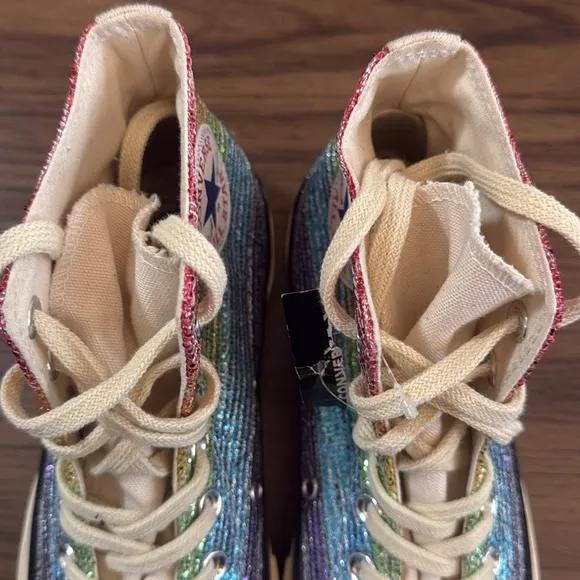 Miley Cyrus Chuck 70 Pride Hi Sneakers Size 7