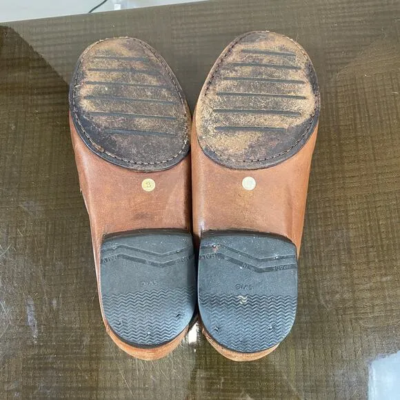 Moreschi Leather Loafers Slip On Shoes Men's 8 Made in Italy
