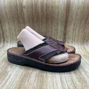 Naot Flip Flop Sandals Men's Size 10 M EU‎ 43 Brown Strappy Relaxed Shoes