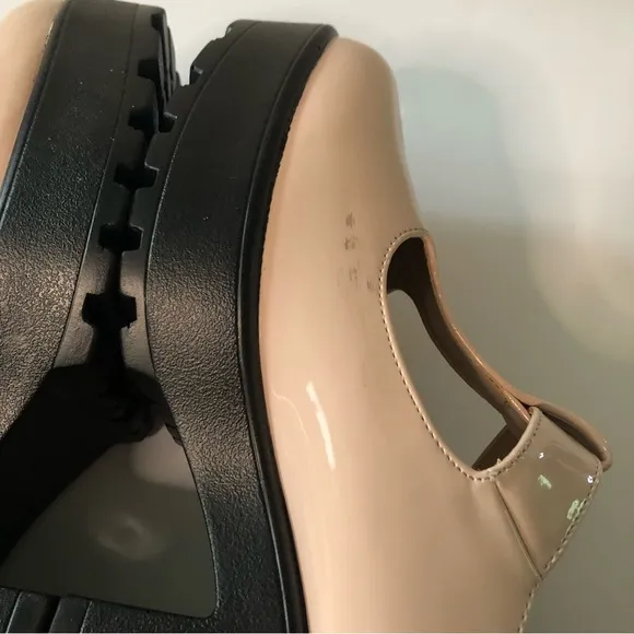 Nasty Gal Shoe Run's The World Patent Mary Jane Shoes Platform Light Pink