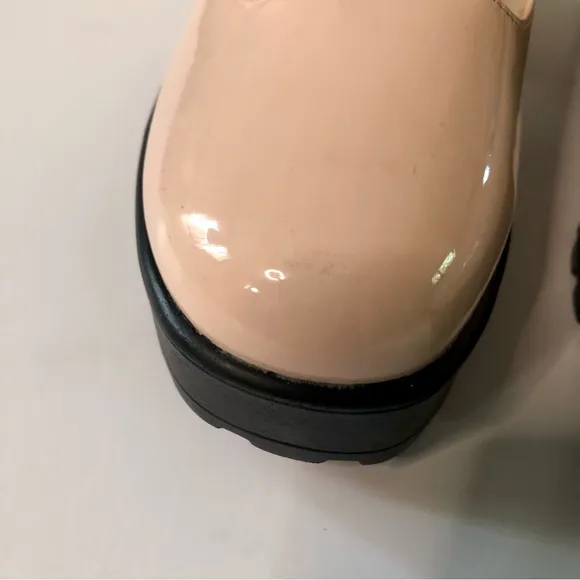 Nasty Gal Shoe Run's The World Patent Mary Jane Shoes Platform Light Pink