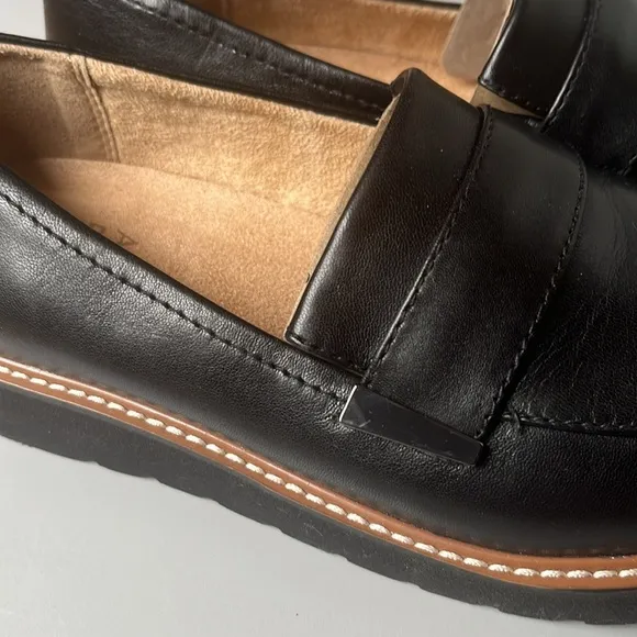 Naturalizer Adilene Black Leather Shoes
