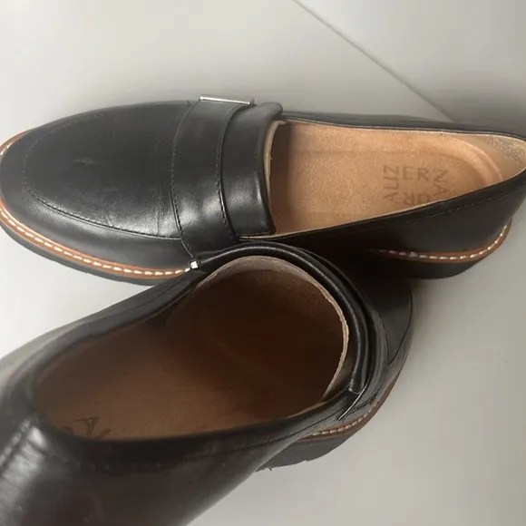 Naturalizer Adilene Black Leather Shoes