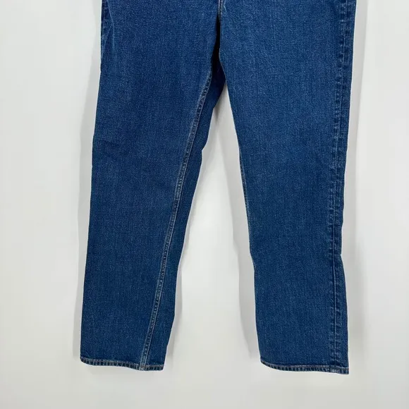 New Abercrombie &amp; Fitch Ankle Straight Jeans Ultra High Rise Denim 30 10L