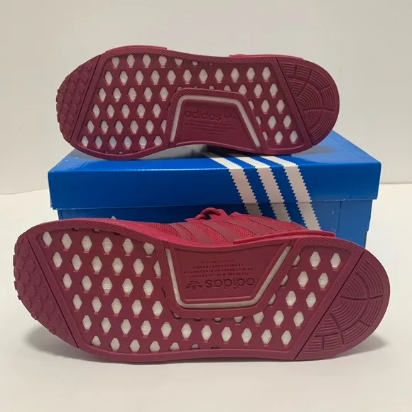 NEW ADIDAS NMD_R1 SHOES in Legacy Burgundy Size:8 Womens