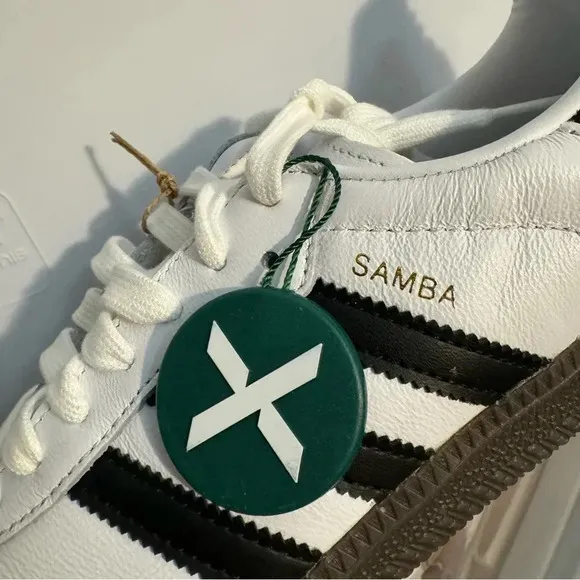 New Adidas Samba OG Sneaker Shoes Black White