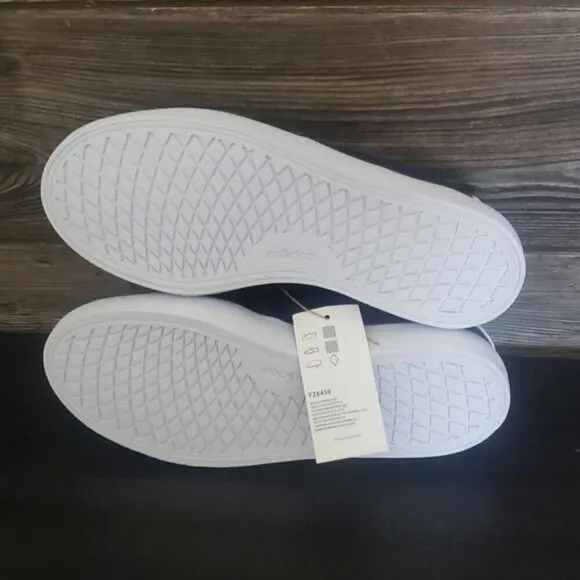 New Adidas Vulc Raid3R Skate Slip On Navy Blue Laceless Shoes