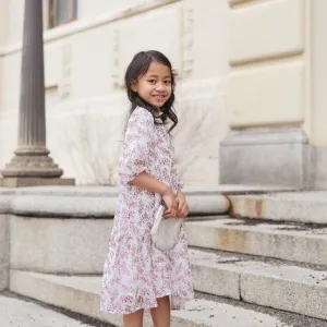 New! Adorable! Girls Dainty Jewells Budding Beauty Dress! Fully lined!