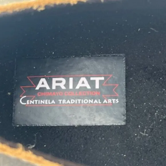 NEW Ariat Cruisers Brown Bomber Chimayo Leather Women’s Slip On Shoes Size 6.5