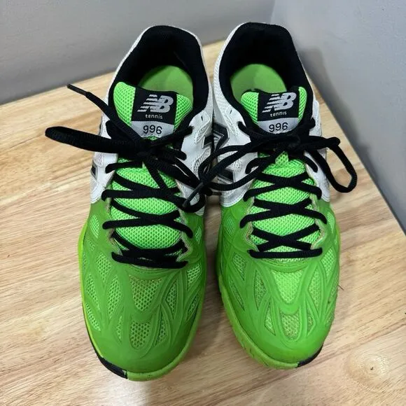 NEW BALANCE 996 Bright Green Sneakers Mens 10‎ 2E Tennis Shoes Lifestyle