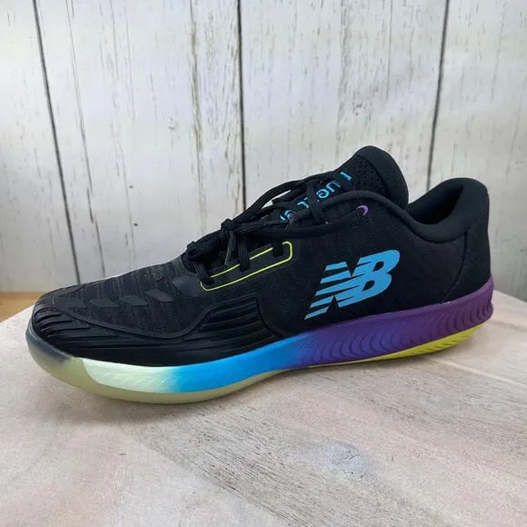 New Balance FuelCell 996v5 Mens Tennis Shoes Size 15 Black Purple MCH996E5 New